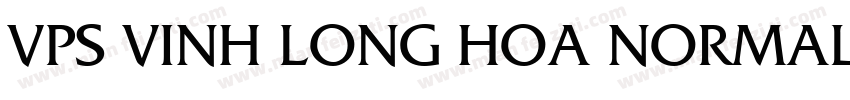 VPS Vinh Long Hoa Normal字体转换